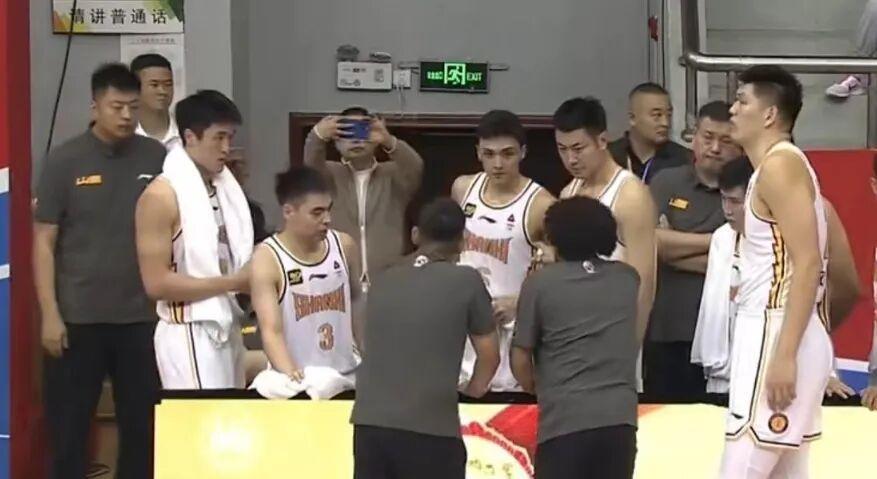 对广东男篮, 得非常激烈, 刘传兴